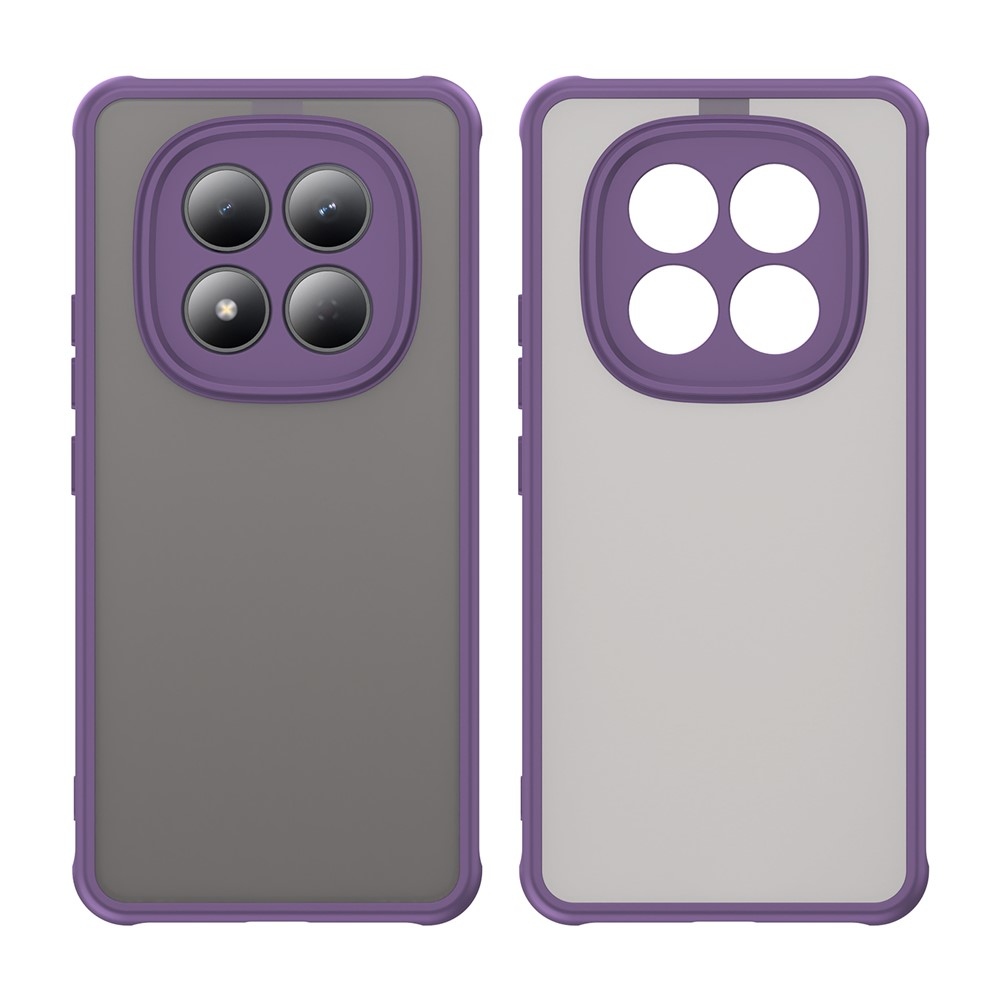 Proof gelový obal s pevnými zády na Xiaomi Redmi Note 15 Pro 4G - fialový