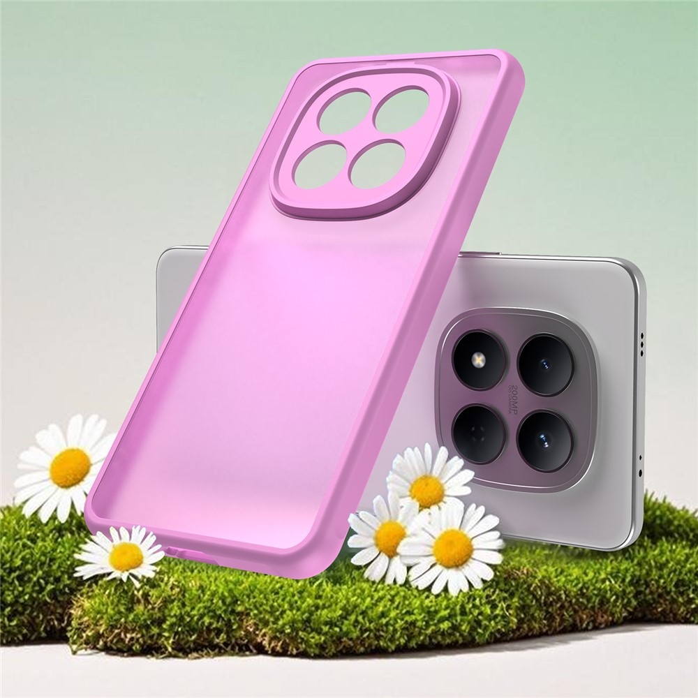 Proof gelový obal s pevnými zády na Xiaomi Redmi Note 15 Pro 4G - světlefialový