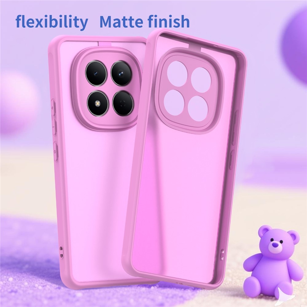 Proof gelový obal s pevnými zády na Xiaomi Redmi Note 15 Pro 4G - světlefialový