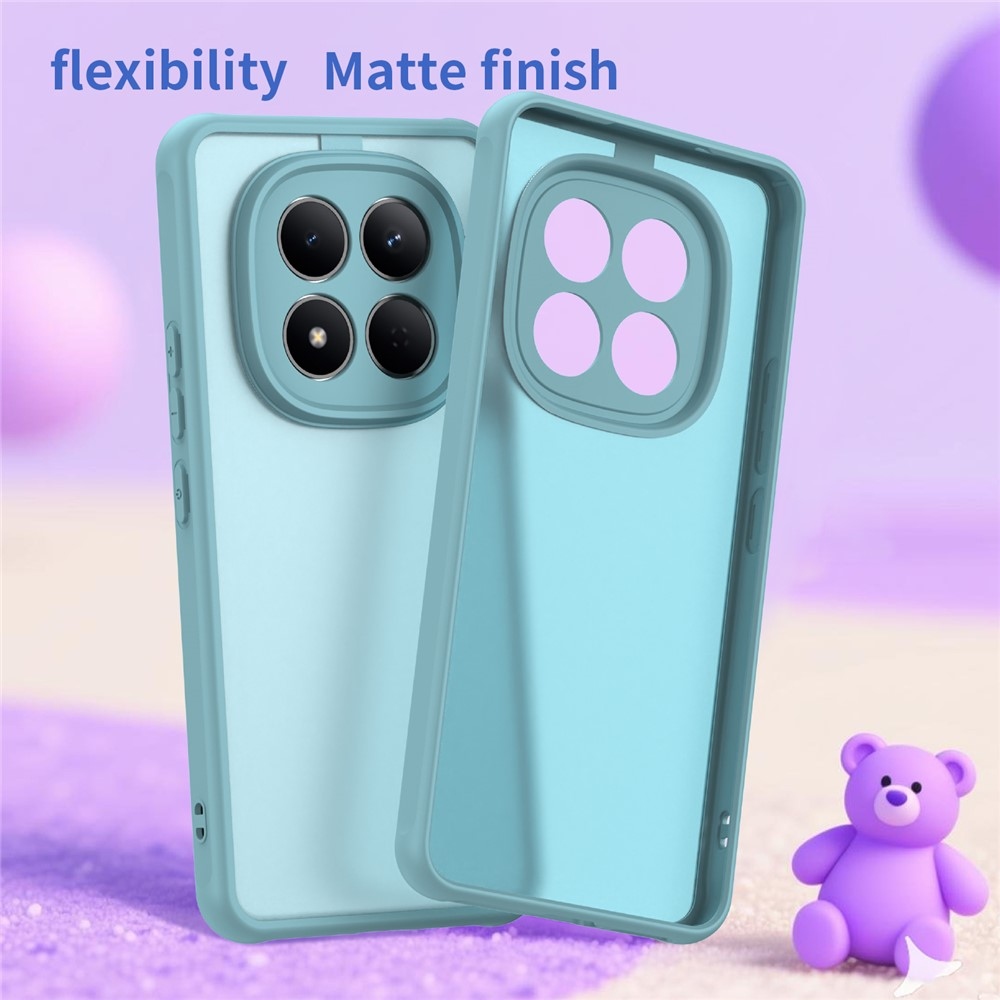 Proof gelový obal s pevnými zády na Xiaomi Redmi Note 15 Pro 4G - světlezelený