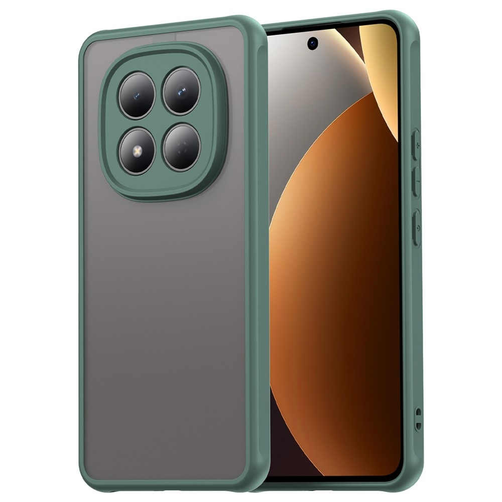 Proof gelový obal s pevnými zády na Xiaomi Redmi Note 15 Pro 4G - zelený