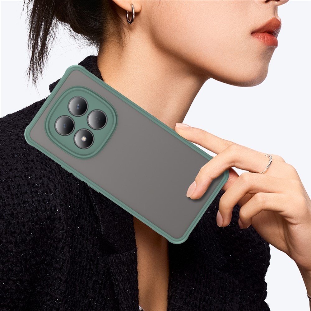 Proof gelový obal s pevnými zády na Xiaomi Redmi Note 15 Pro 4G - zelený