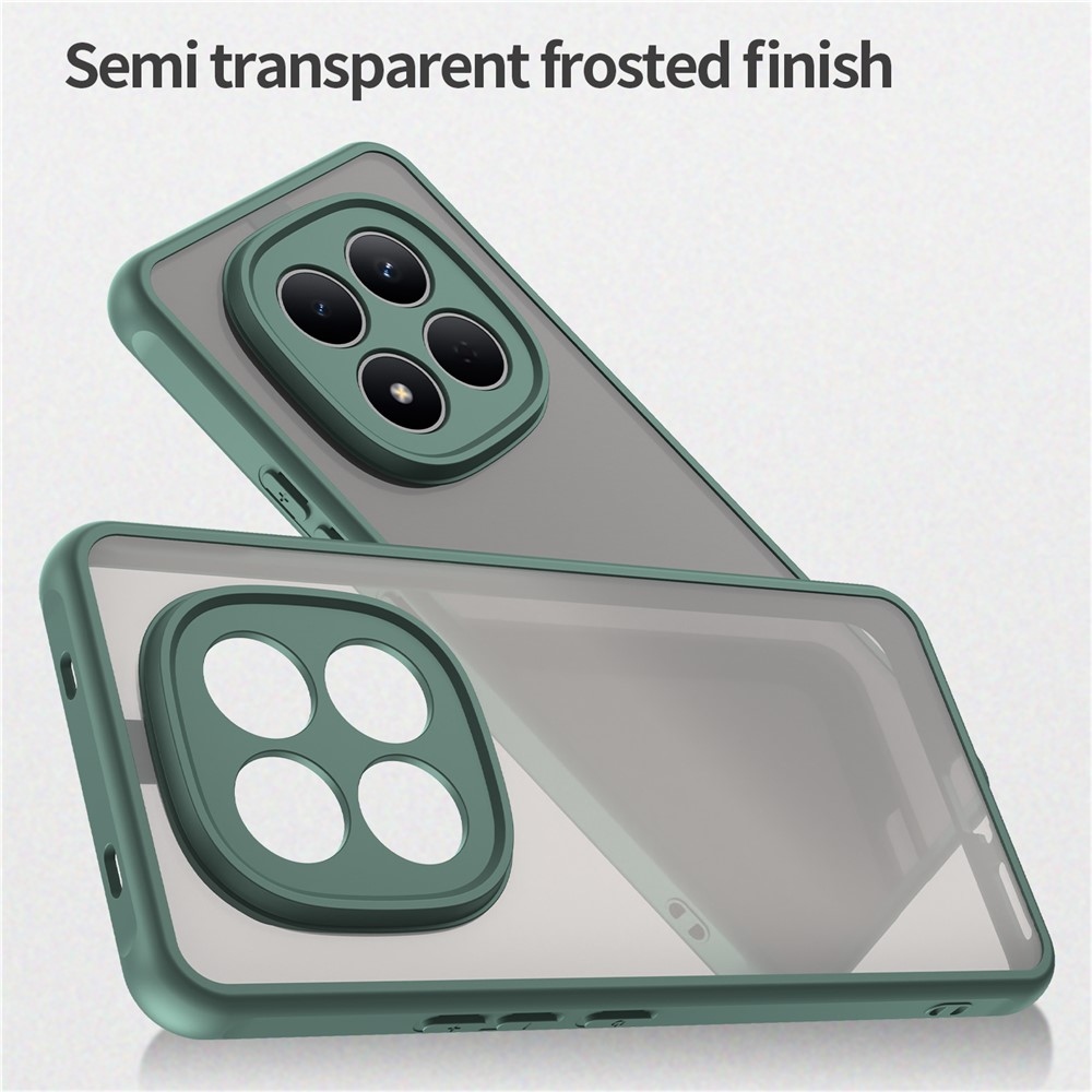 Proof gelový obal s pevnými zády na Xiaomi Redmi Note 15 Pro 4G - zelený