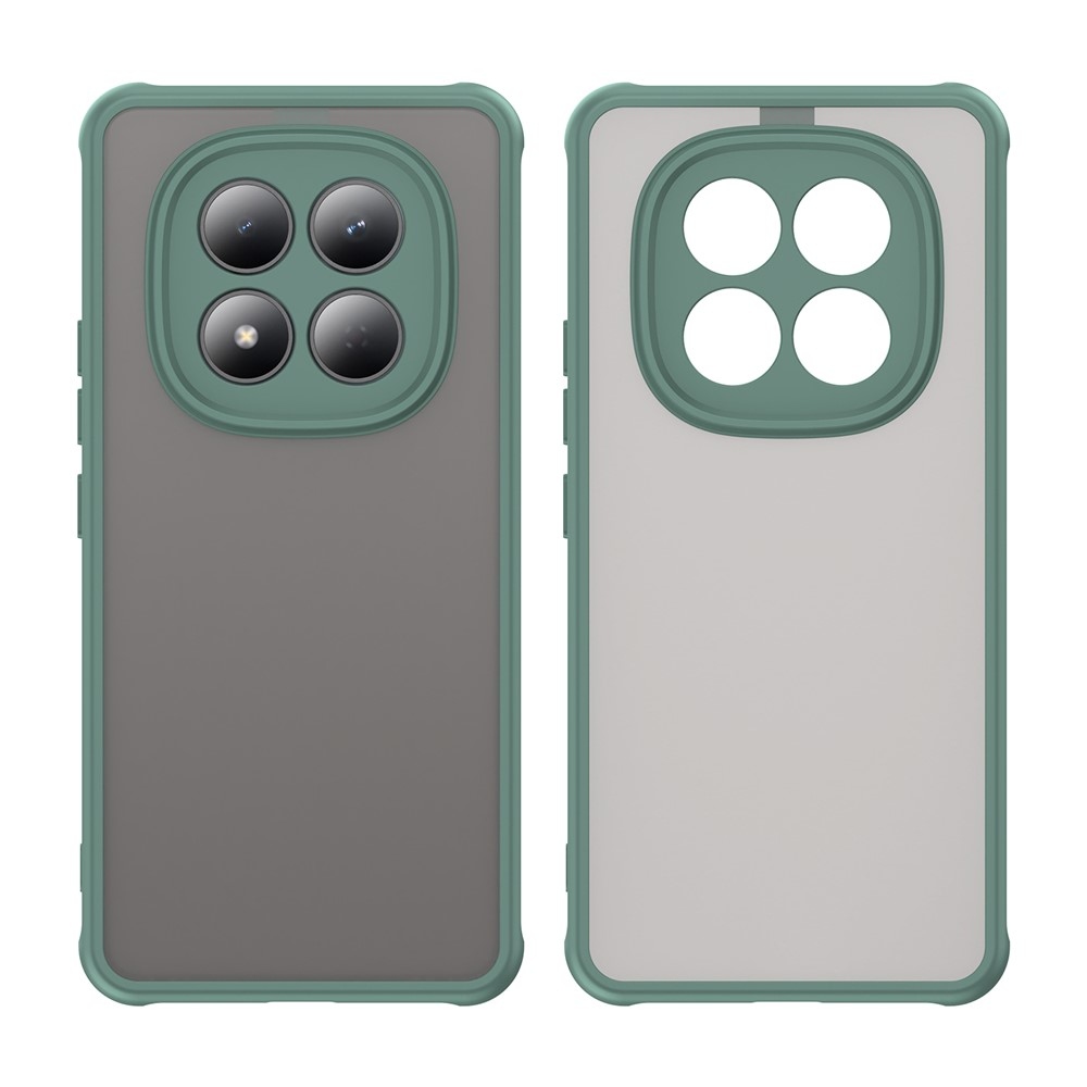 Proof gelový obal s pevnými zády na Xiaomi Redmi Note 15 Pro 4G - zelený