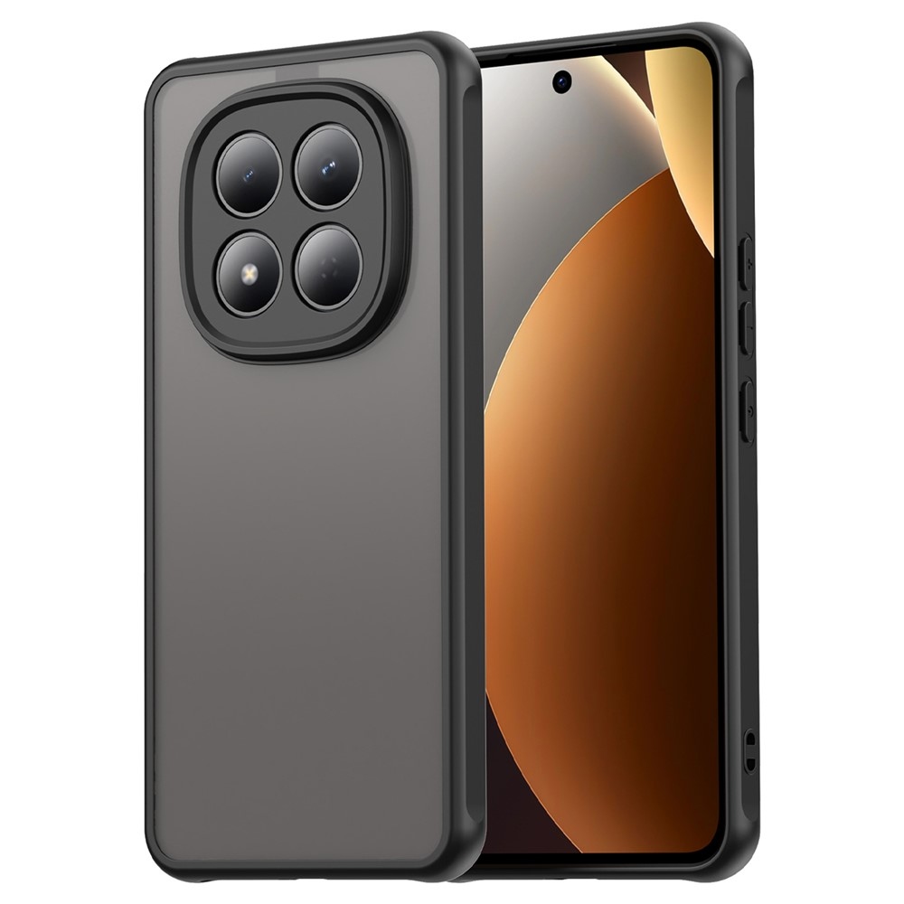 Proof gelový obal s pevnými zády na Xiaomi Redmi Note 15 Pro 5G - černý