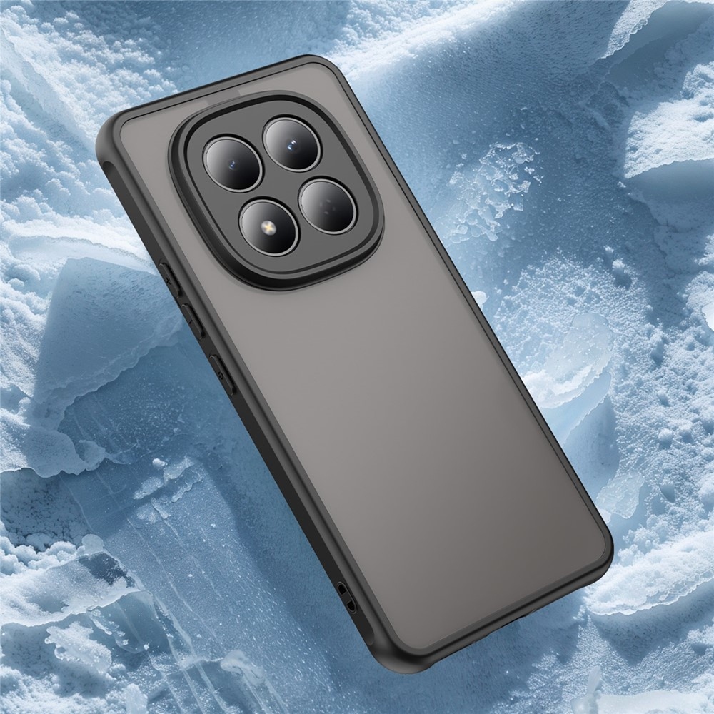 Proof gelový obal s pevnými zády na Xiaomi Redmi Note 15 Pro 5G - černý