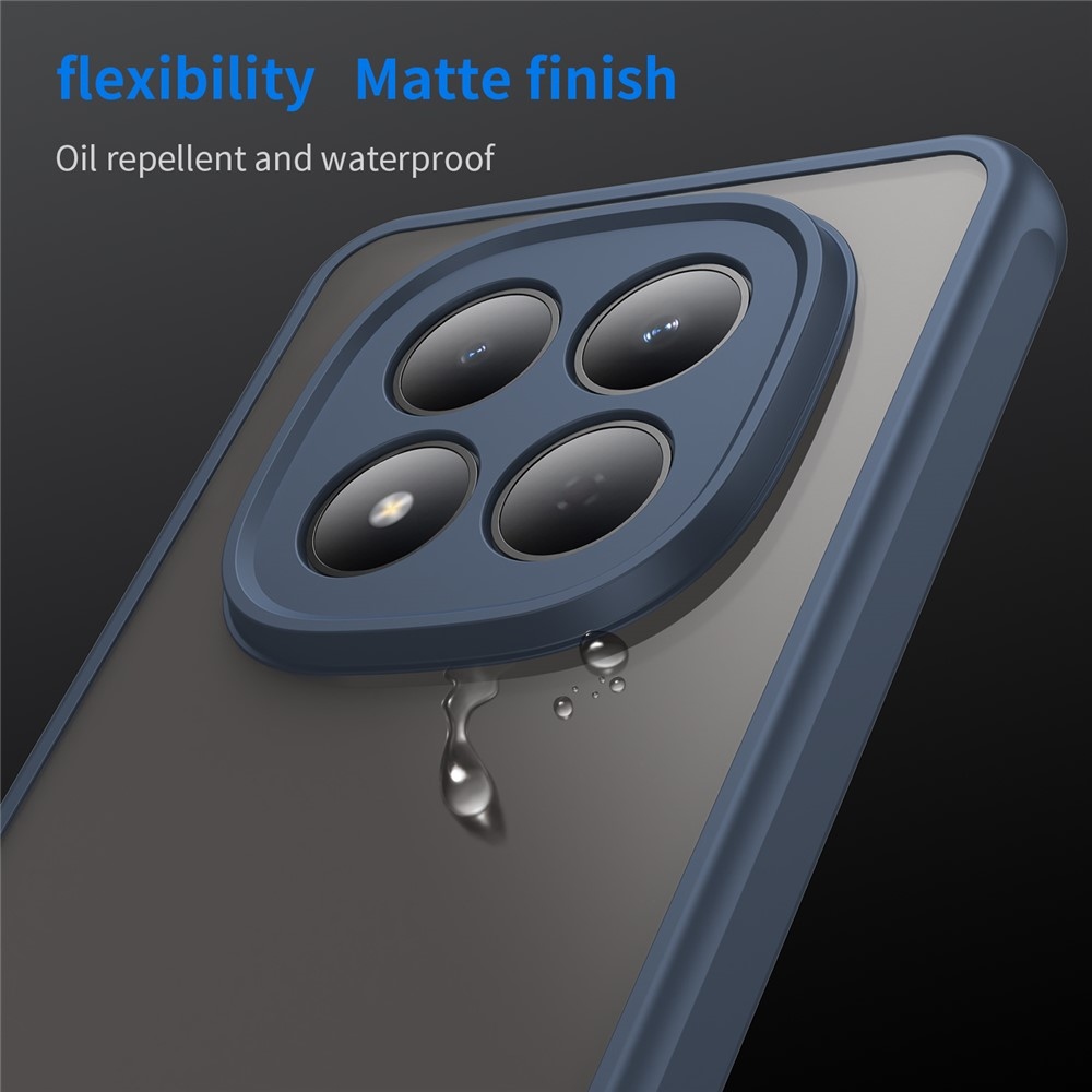 Proof gelový obal s pevnými zády na Xiaomi Redmi Note 15 Pro 5G - modrý