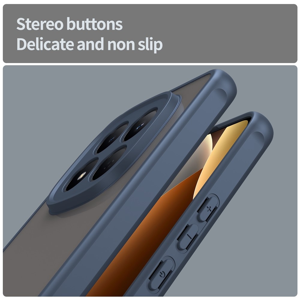 Proof gelový obal s pevnými zády na Xiaomi Redmi Note 15 Pro 5G - modrý