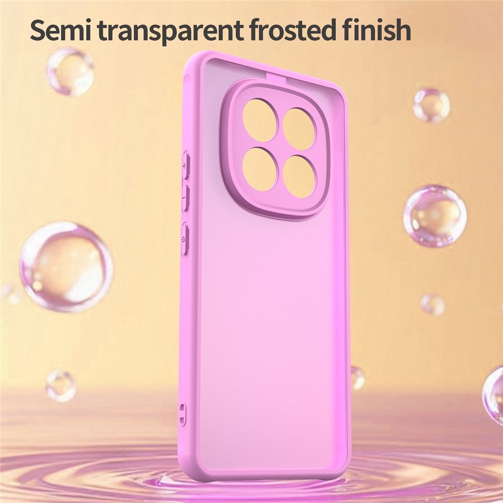 Proof gelový obal s pevnými zády na Xiaomi Redmi Note 15 Pro 5G - světlefialový