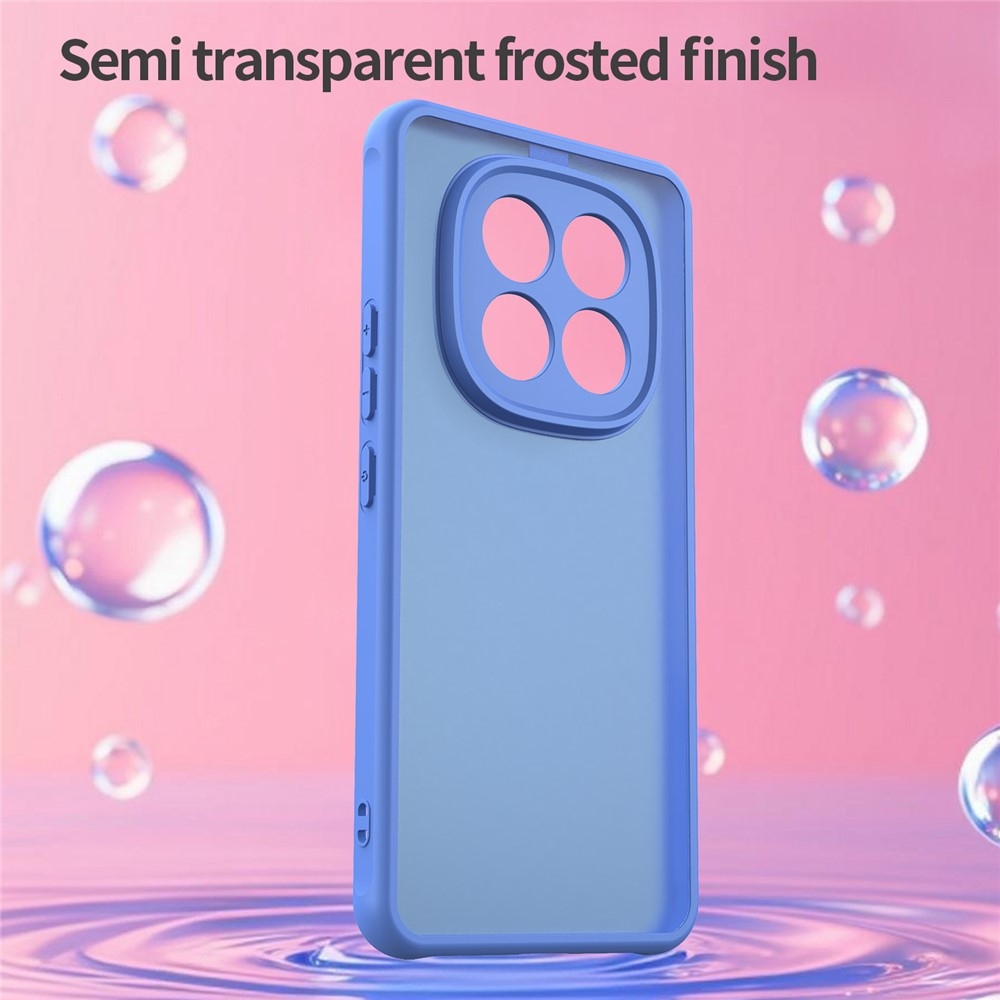 Proof gelový obal s pevnými zády na Xiaomi Redmi Note 15 Pro 5G - světlemodrý