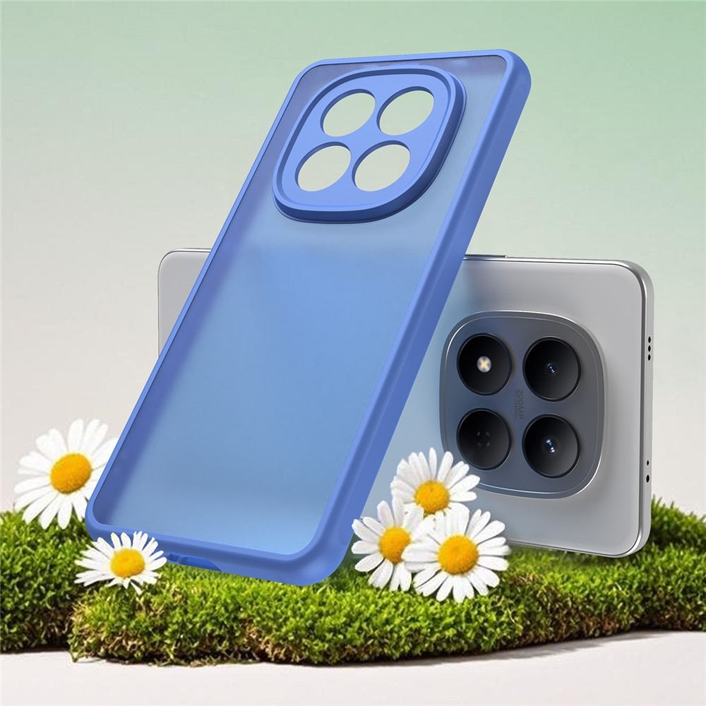 Proof gelový obal s pevnými zády na Xiaomi Redmi Note 15 Pro 5G - světlemodrý