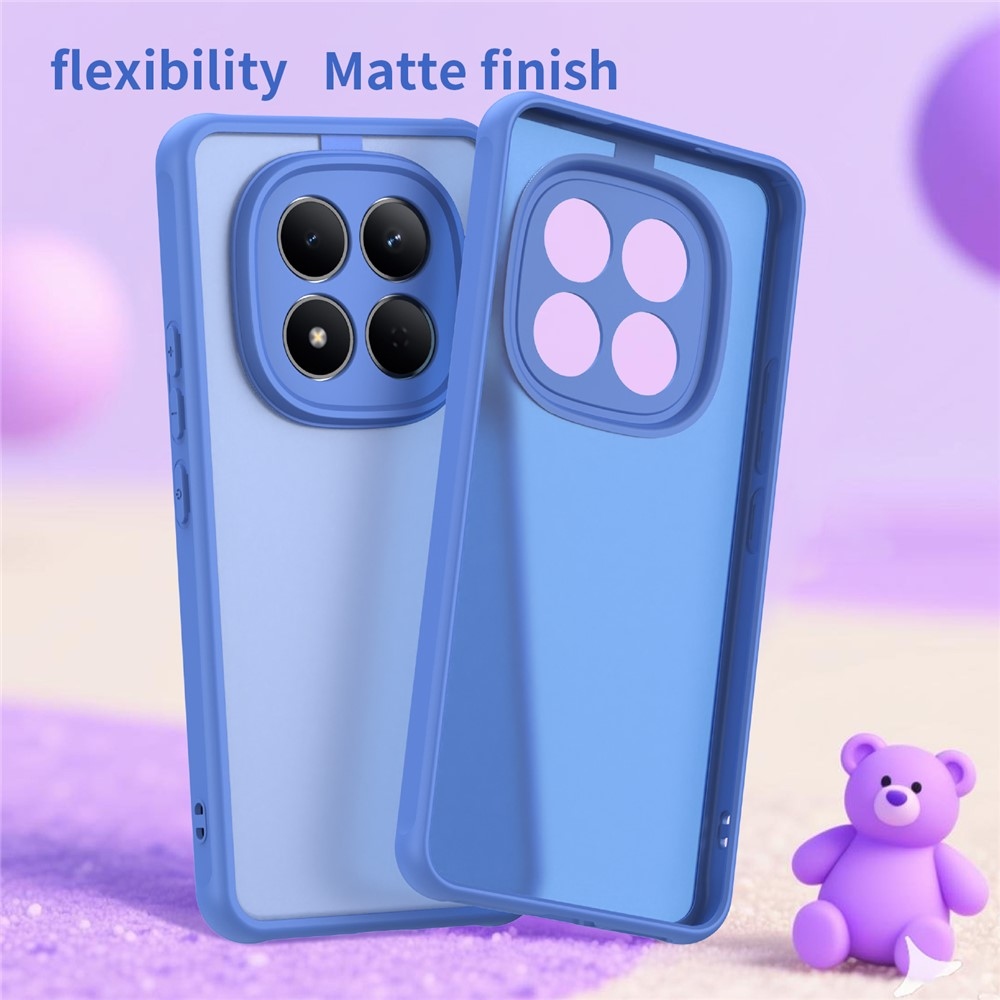 Proof gelový obal s pevnými zády na Xiaomi Redmi Note 15 Pro 5G - světlemodrý