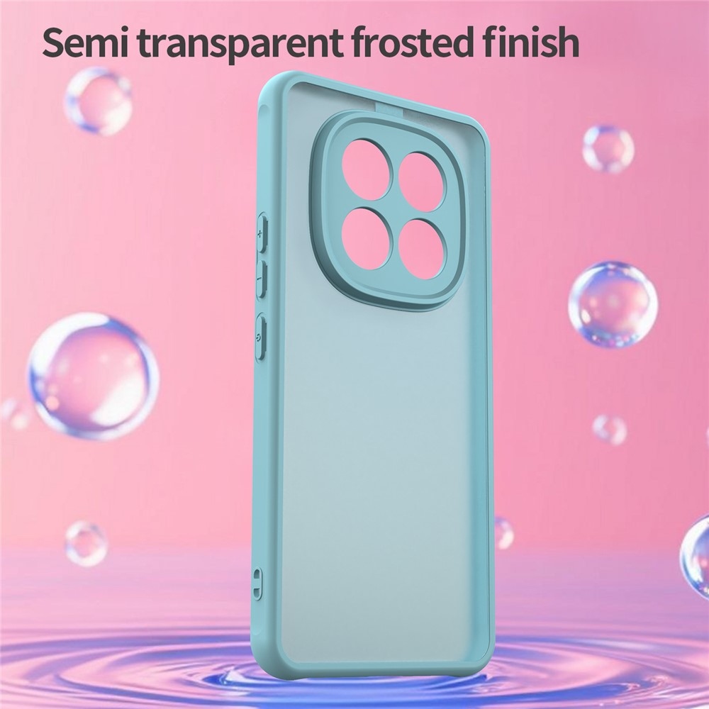 Proof gelový obal s pevnými zády na Xiaomi Redmi Note 15 Pro 5G - světlezelený