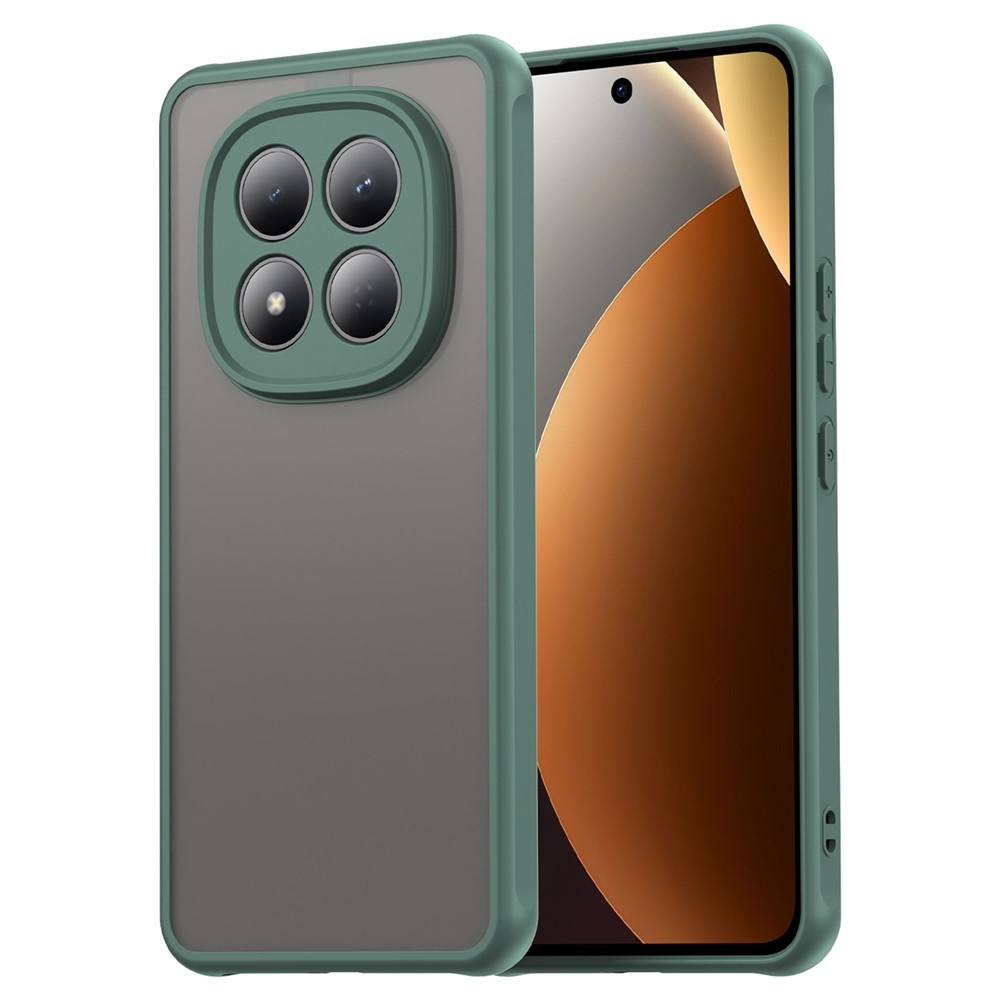 Proof gelový obal s pevnými zády na Xiaomi Redmi Note 15 Pro 5G - zelený