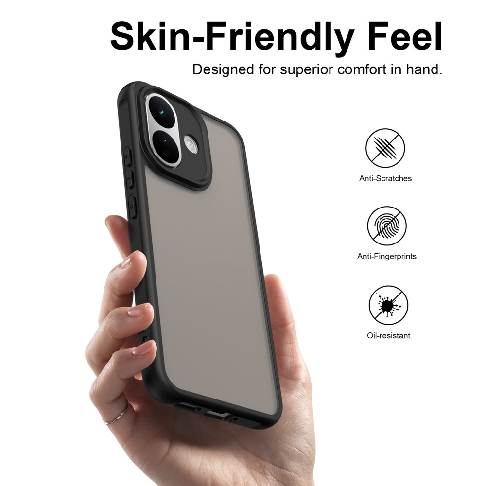 Proof gelový obal s pevnými zády na Xiaomi Redmi Note 17 Pro 5G - černý