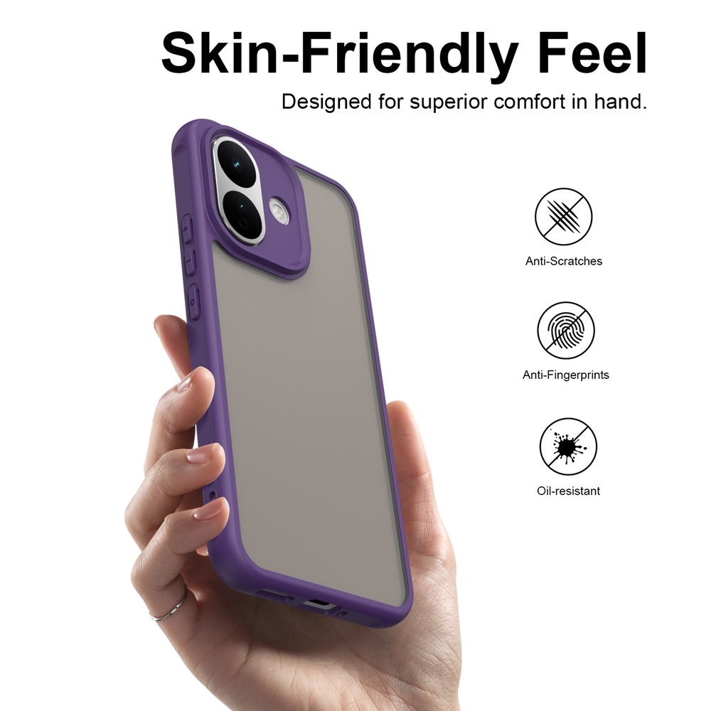 Proof gelový obal s pevnými zády na Xiaomi Redmi Note 17 Pro 5G - fialový