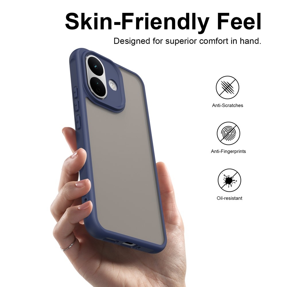 Proof gelový obal s pevnými zády na Xiaomi Redmi Note 17 Pro 5G - modrý