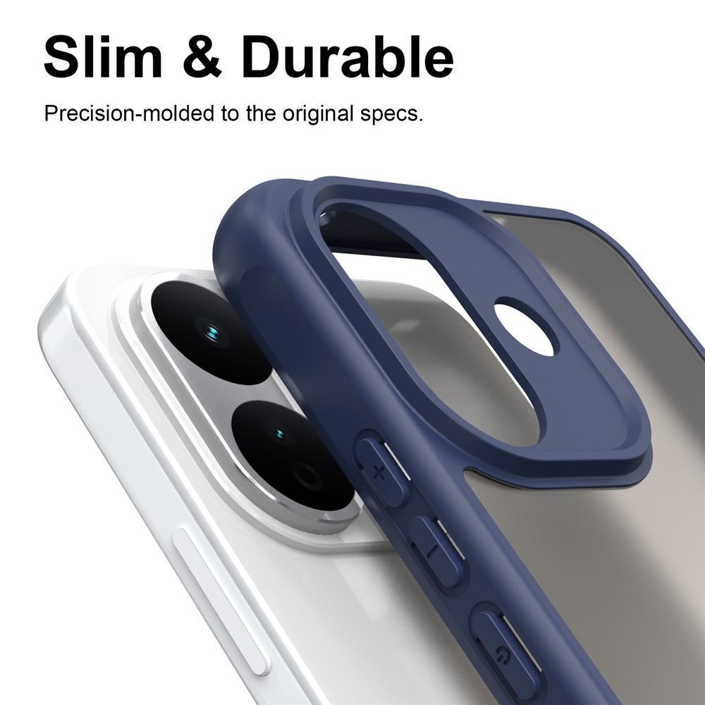 Proof gelový obal s pevnými zády na Xiaomi Redmi Note 17 Pro 5G - modrý
