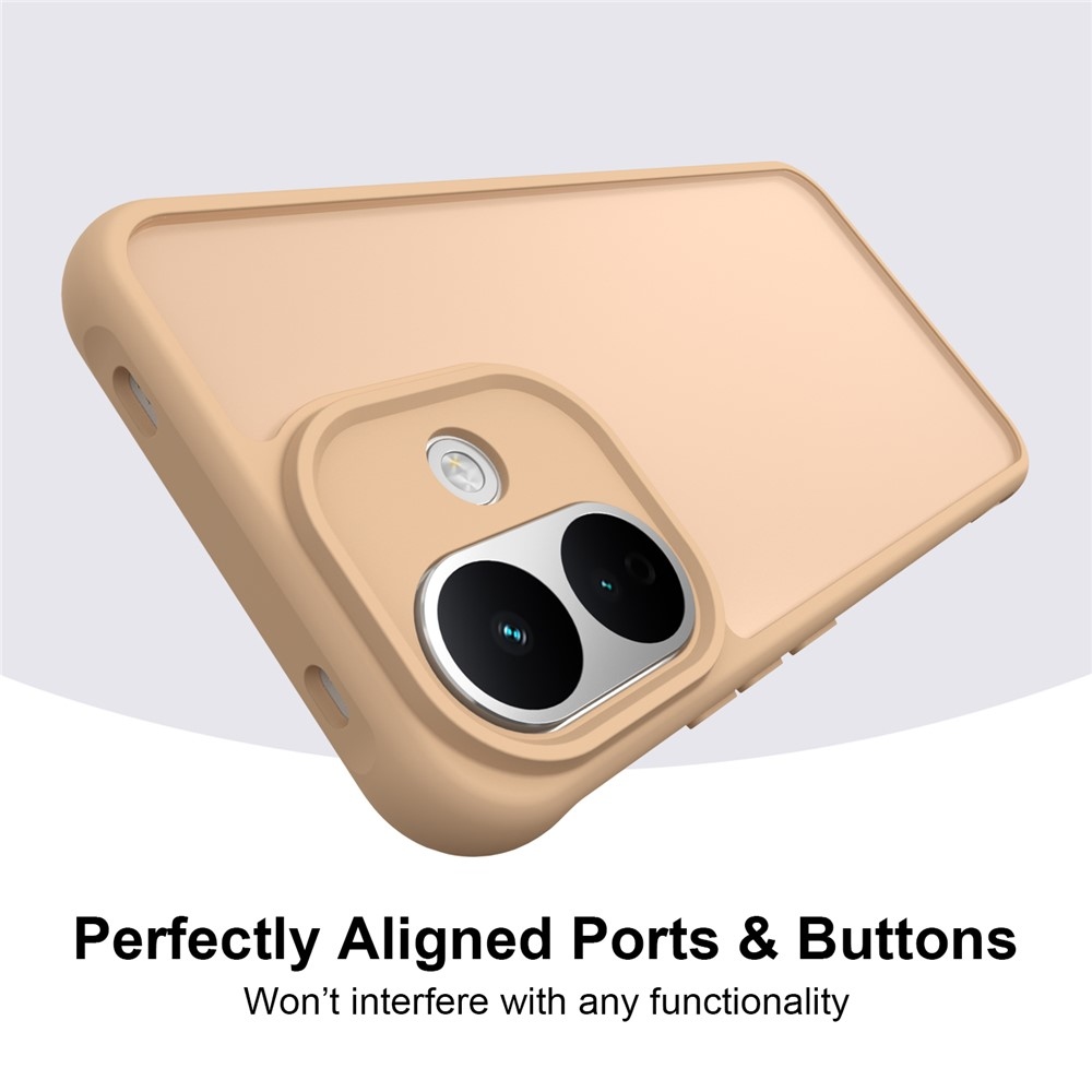 Proof gelový obal s pevnými zády na Xiaomi Redmi Note 17 Pro 5G - oranžový