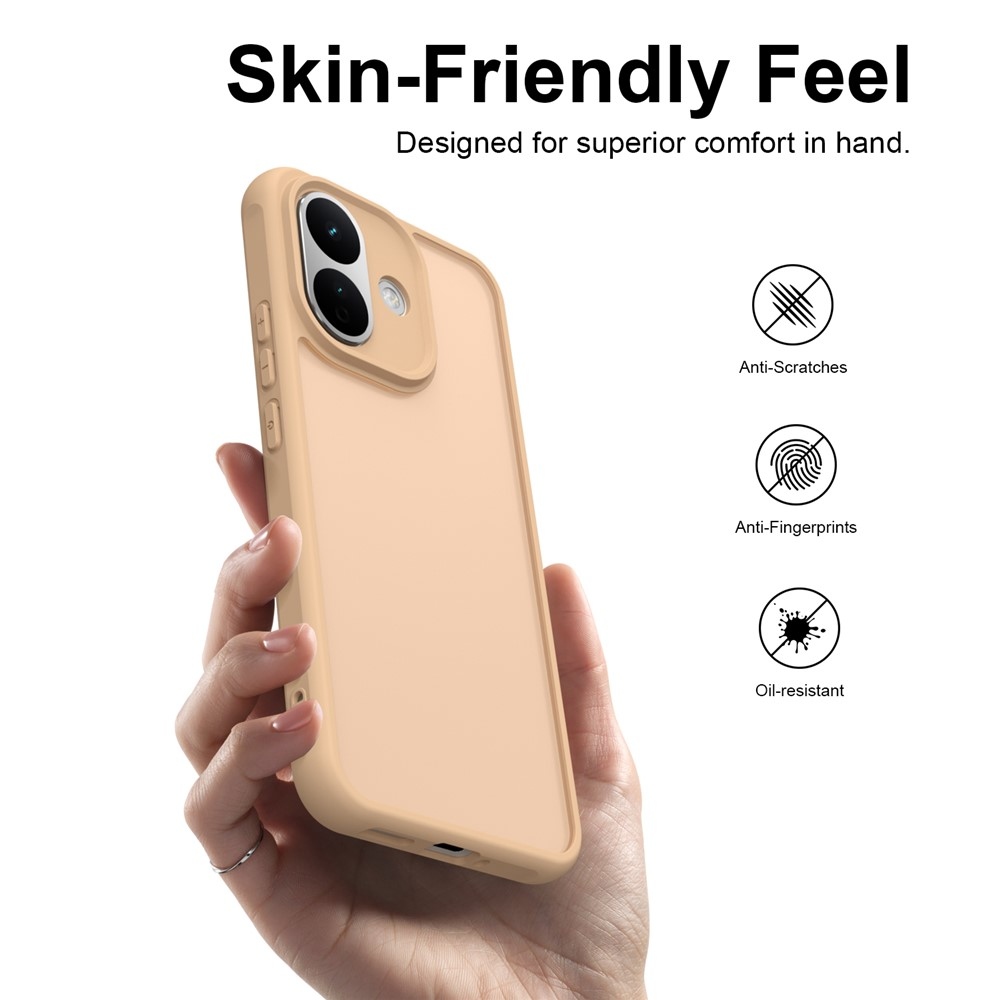 Proof gelový obal s pevnými zády na Xiaomi Redmi Note 17 Pro 5G - oranžový