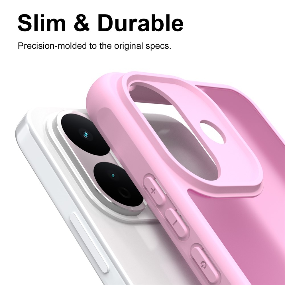 Proof gelový obal s pevnými zády na Xiaomi Redmi Note 17 Pro 5G - růžový