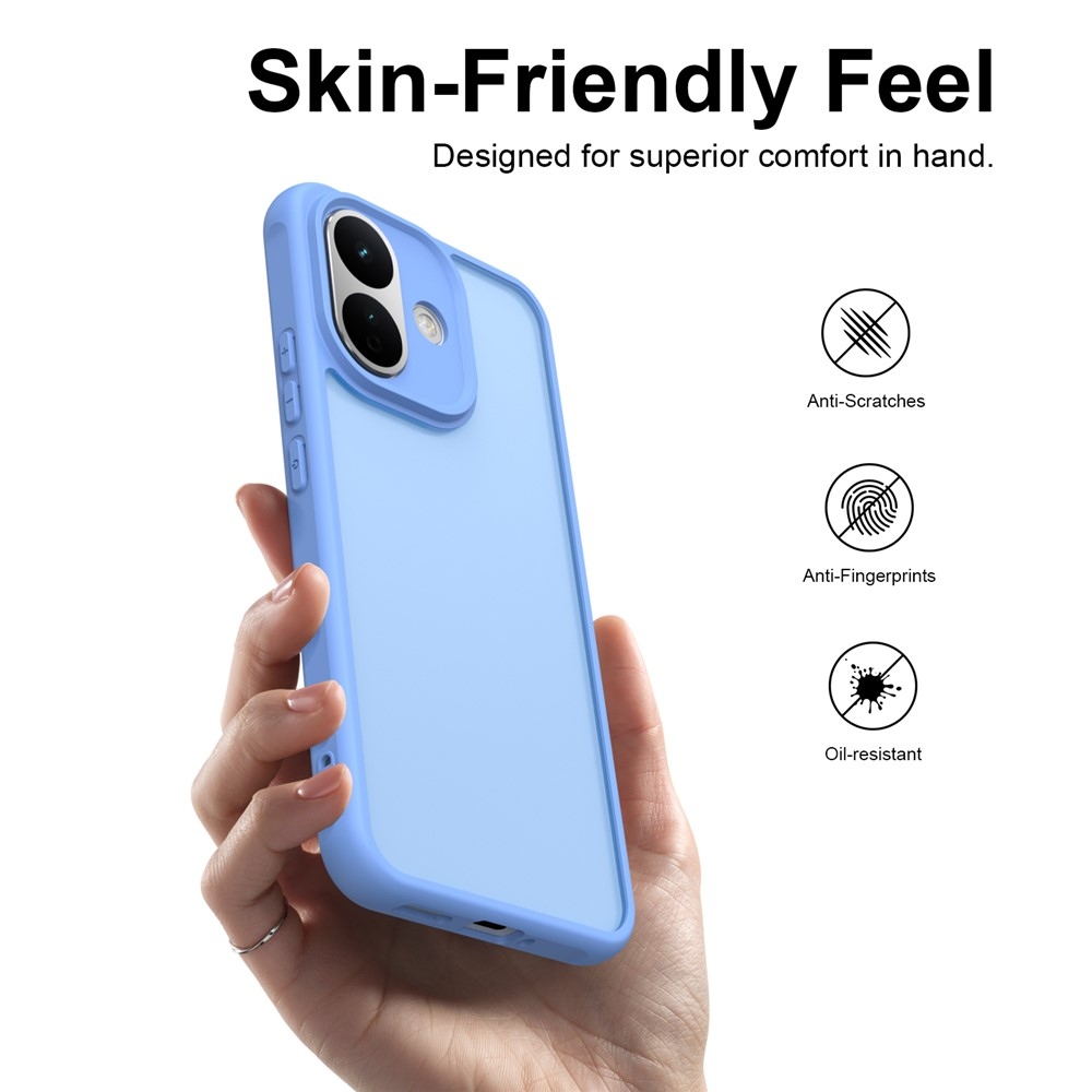 Proof gelový obal s pevnými zády na Xiaomi Redmi Note 17 Pro 5G - světlemodrý