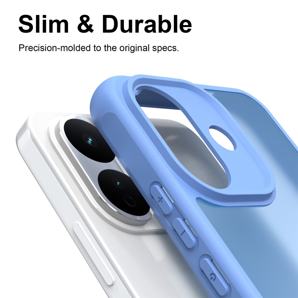 Proof gelový obal s pevnými zády na Xiaomi Redmi Note 17 Pro 5G - světlemodrý