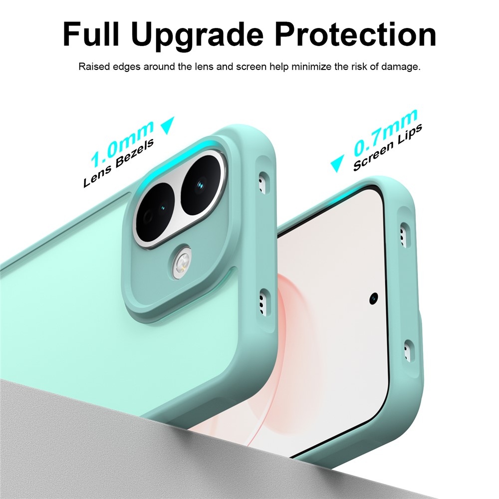 Proof gelový obal s pevnými zády na Xiaomi Redmi Note 17 Pro 5G - světlezelený