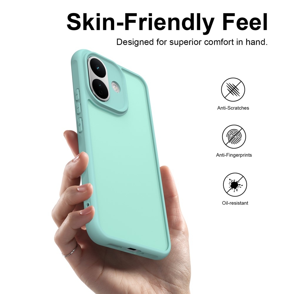 Proof gelový obal s pevnými zády na Xiaomi Redmi Note 17 Pro 5G - světlezelený