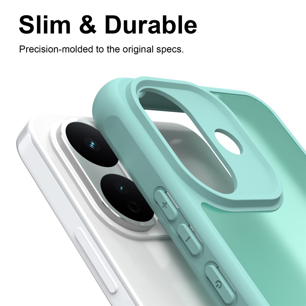Proof gelový obal s pevnými zády na Xiaomi Redmi Note 17 Pro 5G - světlezelený