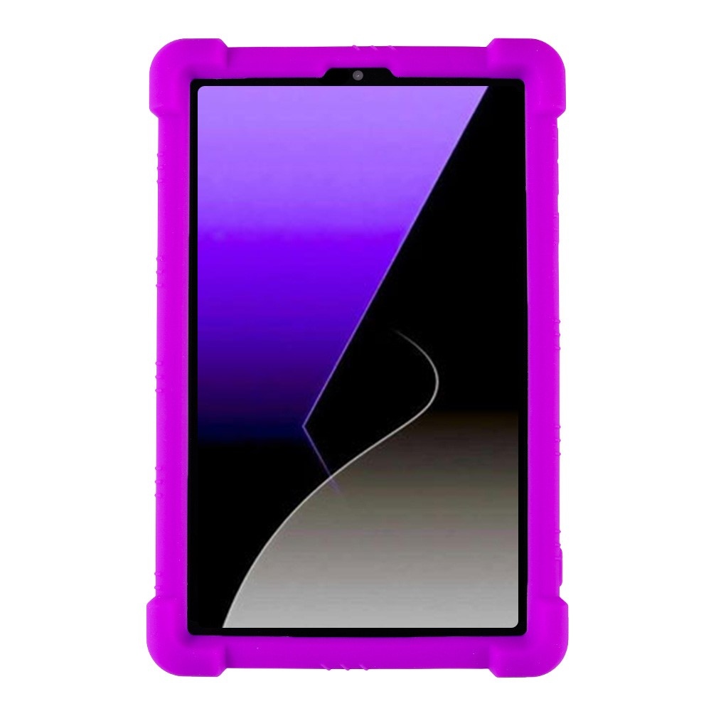 Protect silikonový obal s vyztuženými rohy na Samsung Galaxy Tab A11 - fialový