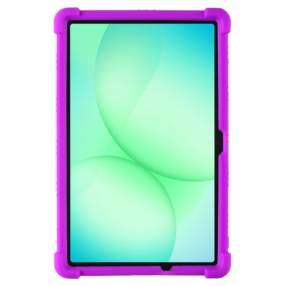 Protect silikonový obal s vyztuženými rohy na Samsung Galaxy Tab A11+ - fialový