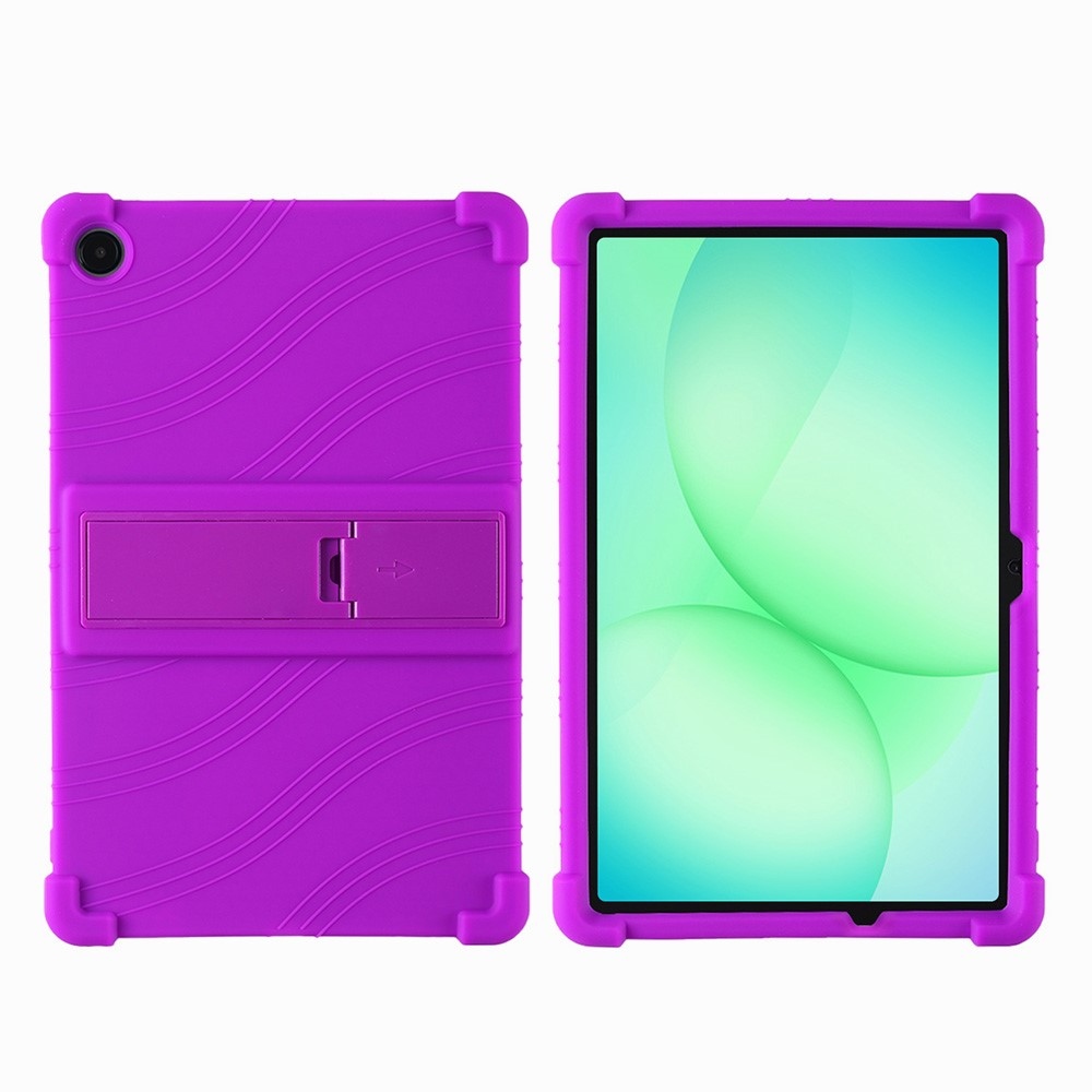 Protect silikonový obal s vyztuženými rohy na Samsung Galaxy Tab A11+ - fialový