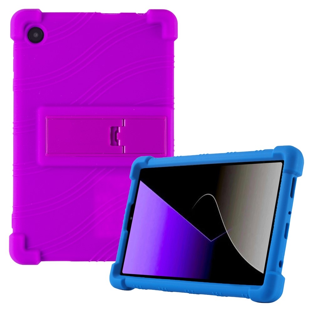 Protect silikonový obal s vyztuženými rohy na Samsung Galaxy Tab A11 - fialový