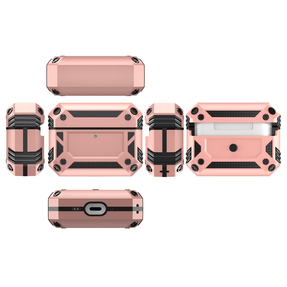 Protective odolný kryt na Apple AirPods Pro 3 - růžovozlatý