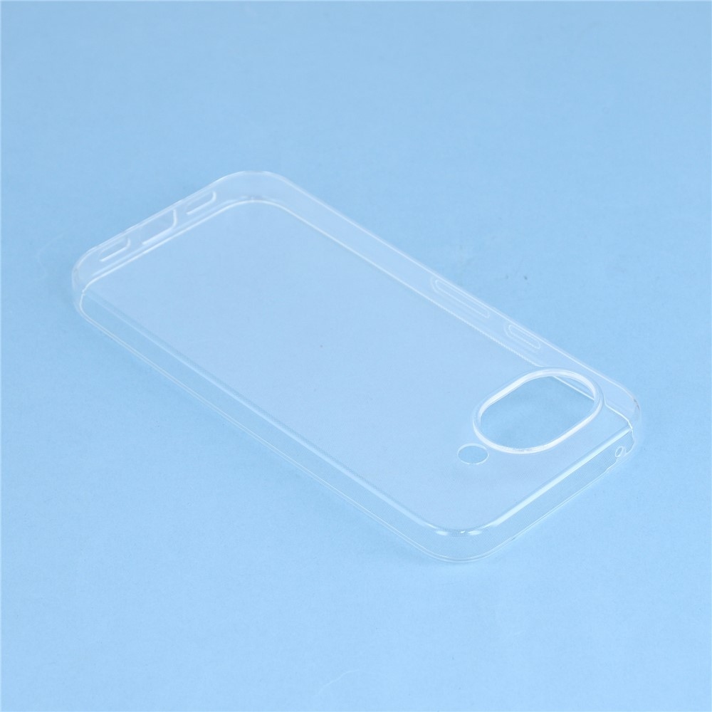 Průhledný gelový obal na Google Pixel 10a - průhledný