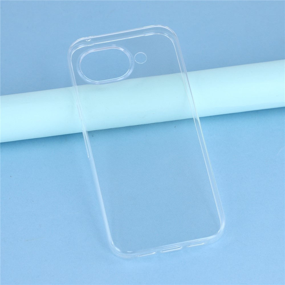 Průhledný gelový obal na Google Pixel 10a - průhledný