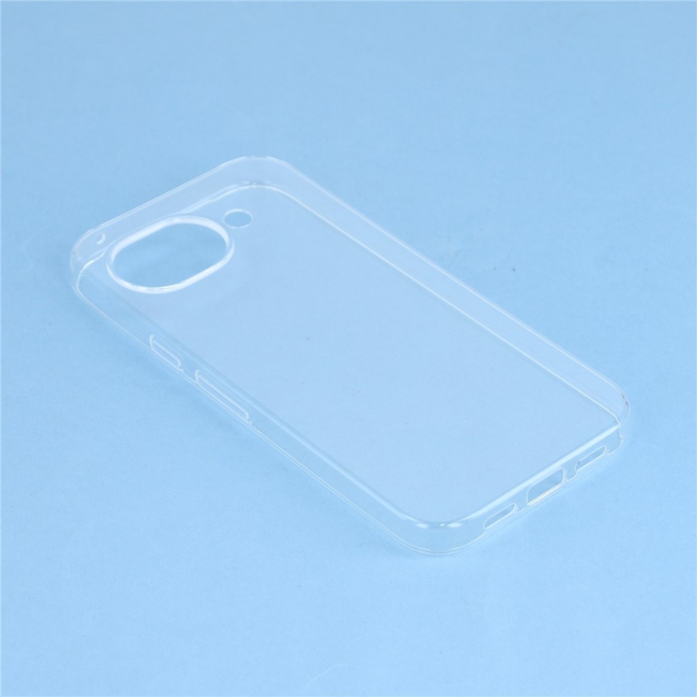 Průhledný gelový obal na Google Pixel 10a - průhledný