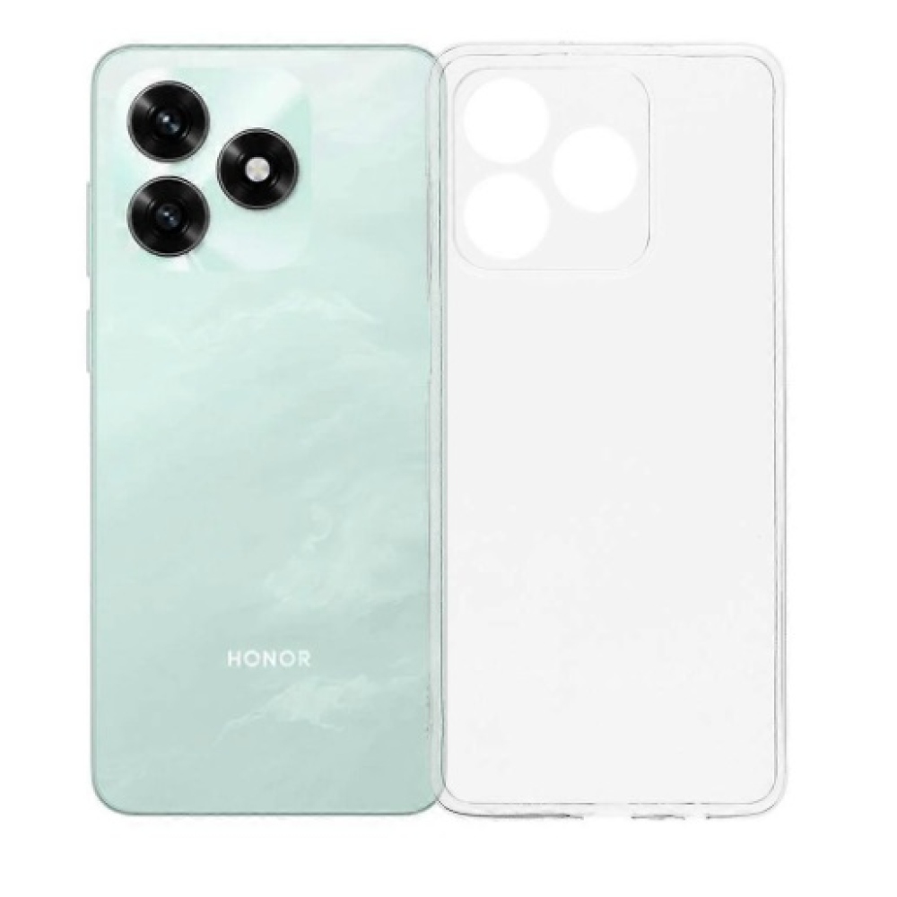 Průhledný gelový obal na Honor X5c Plus - průhledný