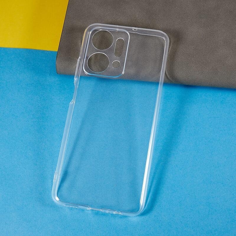 Průhledný gelový obal na Honor X7a - průhledný