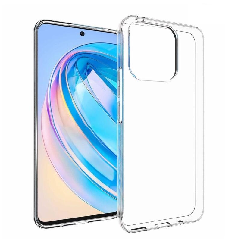 Průhledný gelový obal na Honor X8a - průhledný