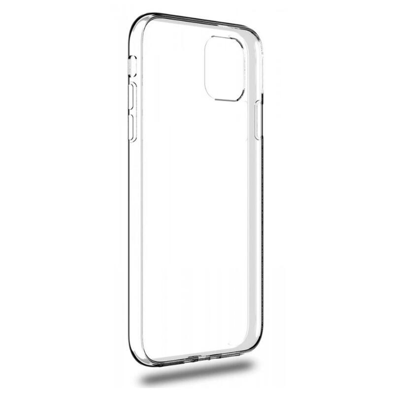 Průhledný gelový obal na iPhone 11 - průhledný
