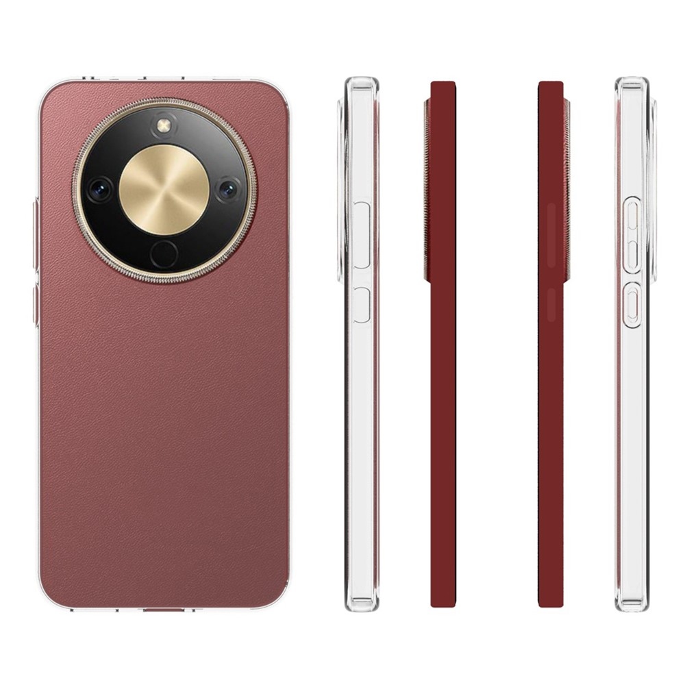 Průhledný gelový obal na mobil Honor Magic 8 Lite 5G - průhledný