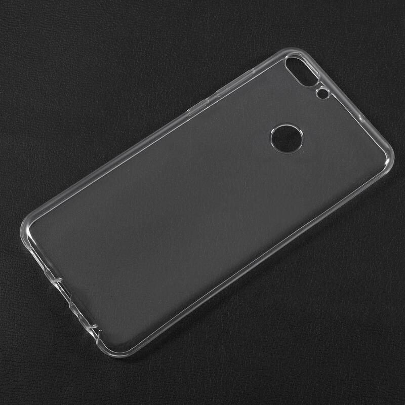 Průhledný gelový obal na mobil Huawei P Smart - průhledný