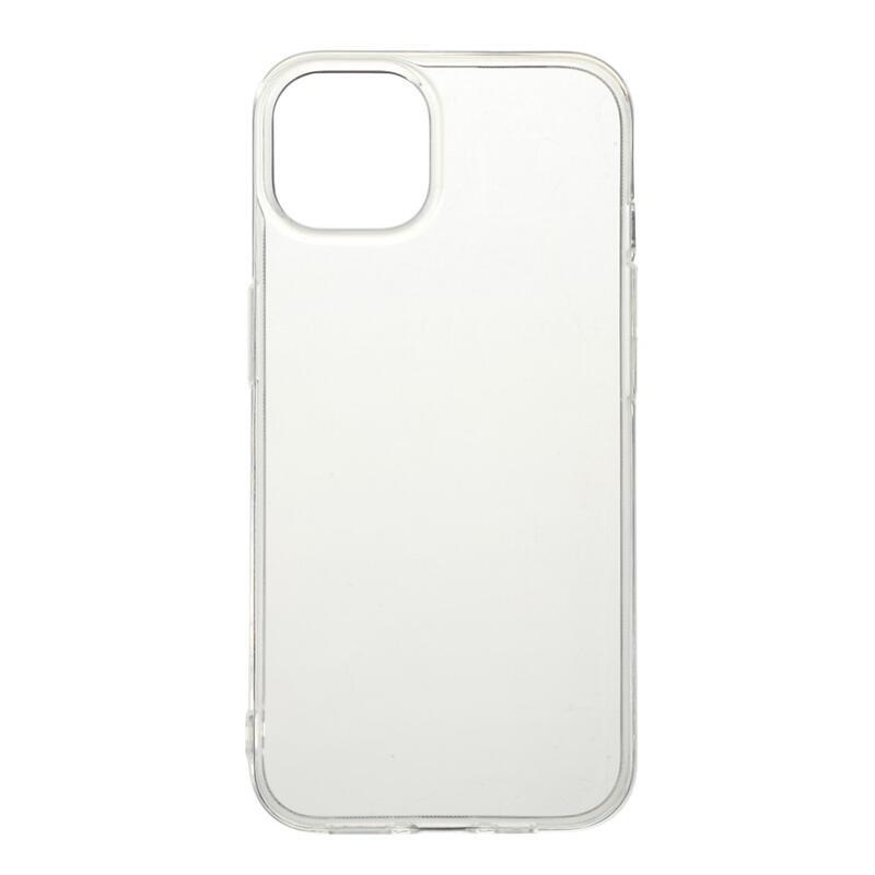 Průhledný gelový obal na mobil iPhone 13 6.1 - průhledný