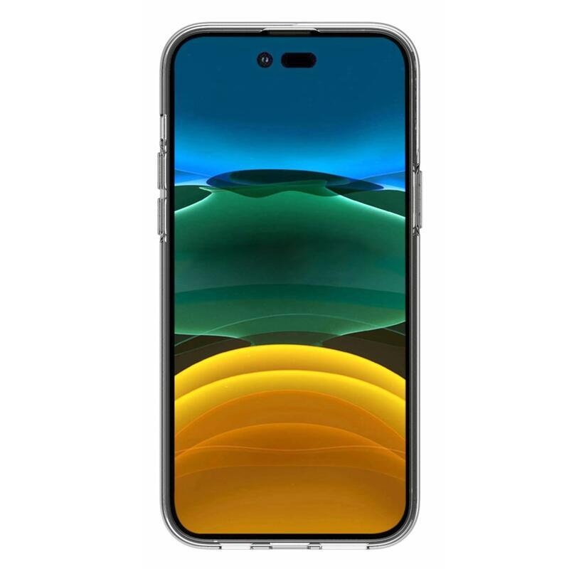 Průhledný gelový obal na mobil iPhone 14 Pro Max 6.7 - průhledný