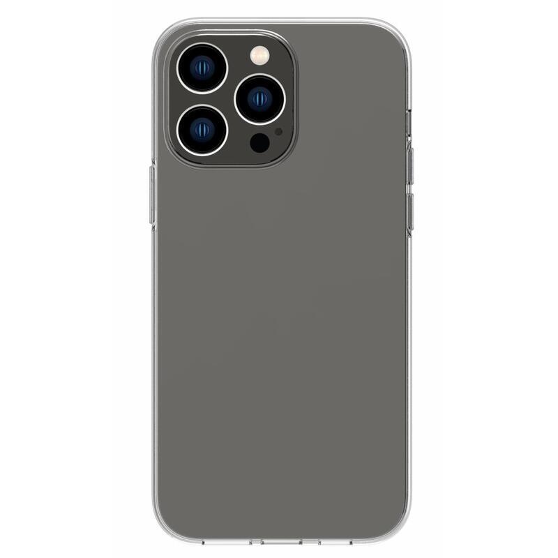 Průhledný gelový obal na mobil iPhone 14 Pro Max 6.7 - průhledný
