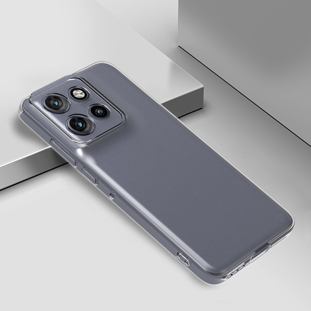 Průhledný gelový obal na mobil Motorola Edge 50 Neo 5G - průhledný