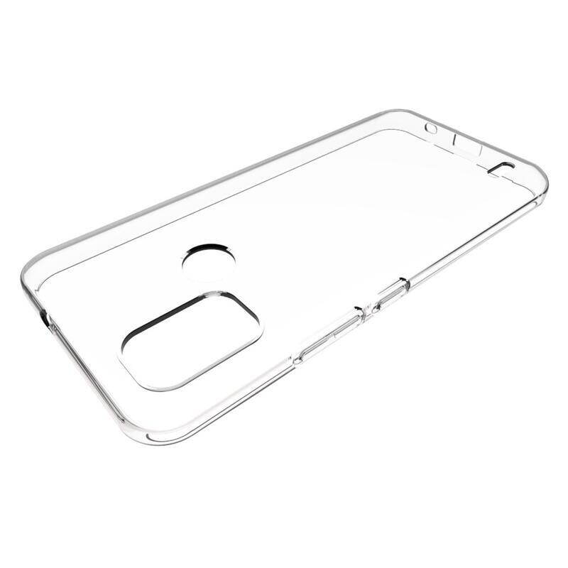 Průhledný gelový obal na mobil Nokia C21 Plus - průhledný