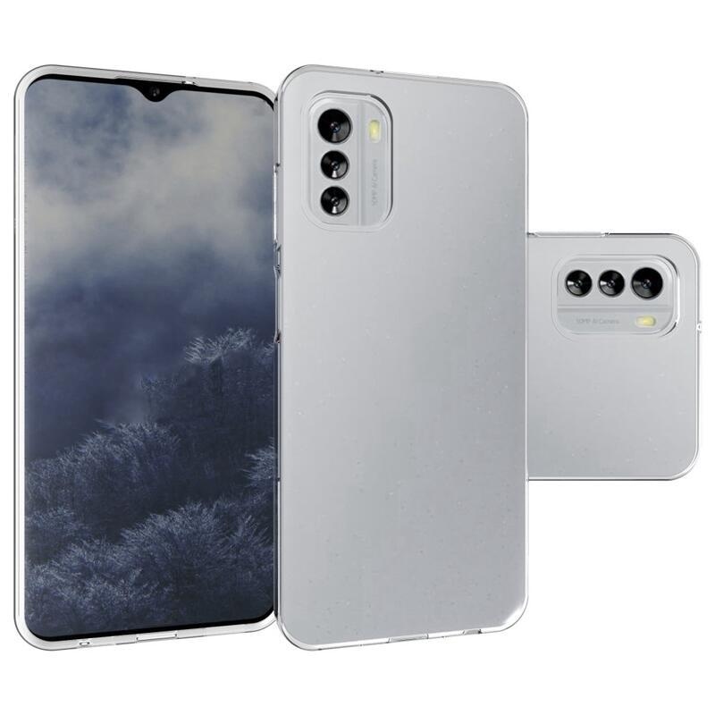 Průhledný gelový obal na mobil Nokia G60 5G - průhledný